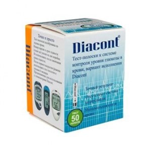 Тест-полоски Диаконт  (Diacont)