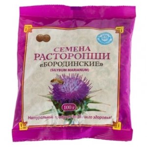 Семена расторопши "Бородинские"  100 гр.