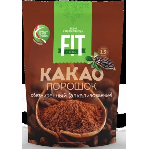 Какао обезжиренный FitFeel 150 гр