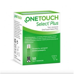 Тест-полоски One Touch Select Plus