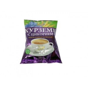 Напиток кофейный растворимый «Курземе» с цикорием «Альтаир», 100гр