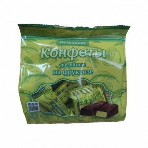 Конфеты Петродиет Желейные на Фруктозе 200г