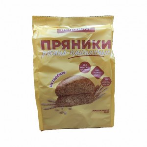 Пряники ржано-пшеничные на сорбите 350 гр