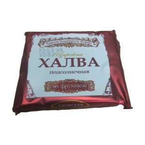 Халва "Царская" подсолнечная на фруктозе 180г